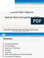 Optical Data Capture: Optical Mark Recognition (OMR)