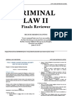 Criminal Law II Reviewer