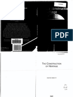 (Irish Cultural Studies) David Brett-The Construction of Heritage (Irish Cultural Studies) - Cork University Press (1996)