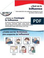 Triptico de Influenza AH1N1