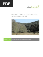 Resumo Público Plano de Gestão Florestal Altri Florestal 2013-2016