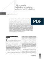 h) El SME frente a la iniciativa de privatización del sector energético (2003) El Cotidiano, UAM.