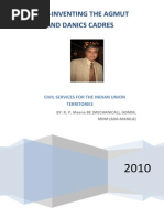 Download REINVENTING THE AGMUT AND DANICS CADRE- A CIVIL SERVICE FOR INDIAN UNION TERRITORIES by rpmeena_12 SN200922160 doc pdf