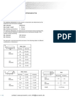 Datasheet Piezoelectric Components PI Ceramic