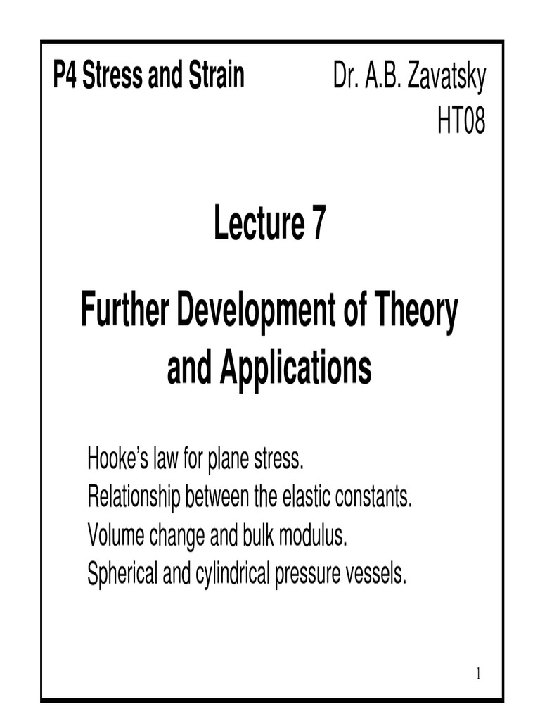 Mechanic of Solids: Stress and Strain | PDF | Stress (Mechanics ...