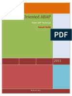 Object Oriented ABAP