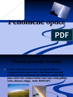 FENOMENE OPTICE