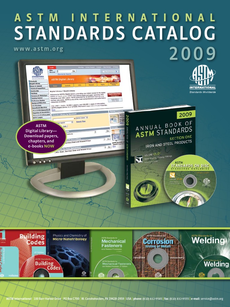 Standards Catalog: Astm International | PDF | Books | Metals