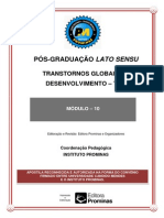 Transtornos Globais Do Desenvolvimento Módulo 10