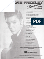 Book-Elvis Presley Favorites For Guitar