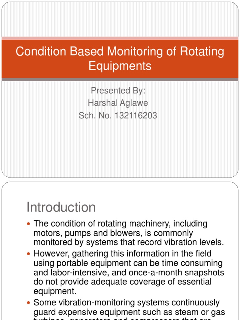 Condition Monitoring for Rotating Equipment | PDF | Automation | Machines
