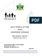 ST Lucia Preliminary Census Report 2010