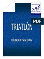 Triatlon Un Deporte