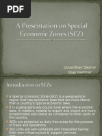 Download A Presentation on Special Economic Zones SEZ by svjiwaji SN20098001 doc pdf