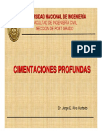 2. Cimentaciones Profundas