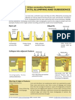 UA Pits Slumping, and Subsidence