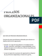 Procesos Organizacionales