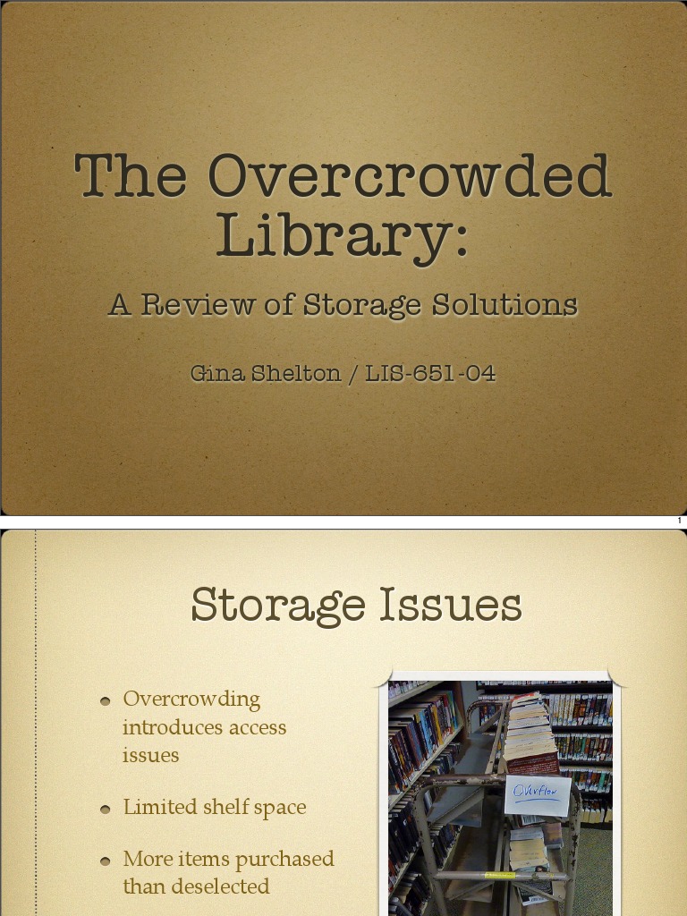 Solutions for Library Overcrowding | PDF | Libraries | Information Science