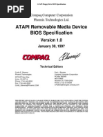 ATAPI Removable Media Device BIOS Specification 1.0