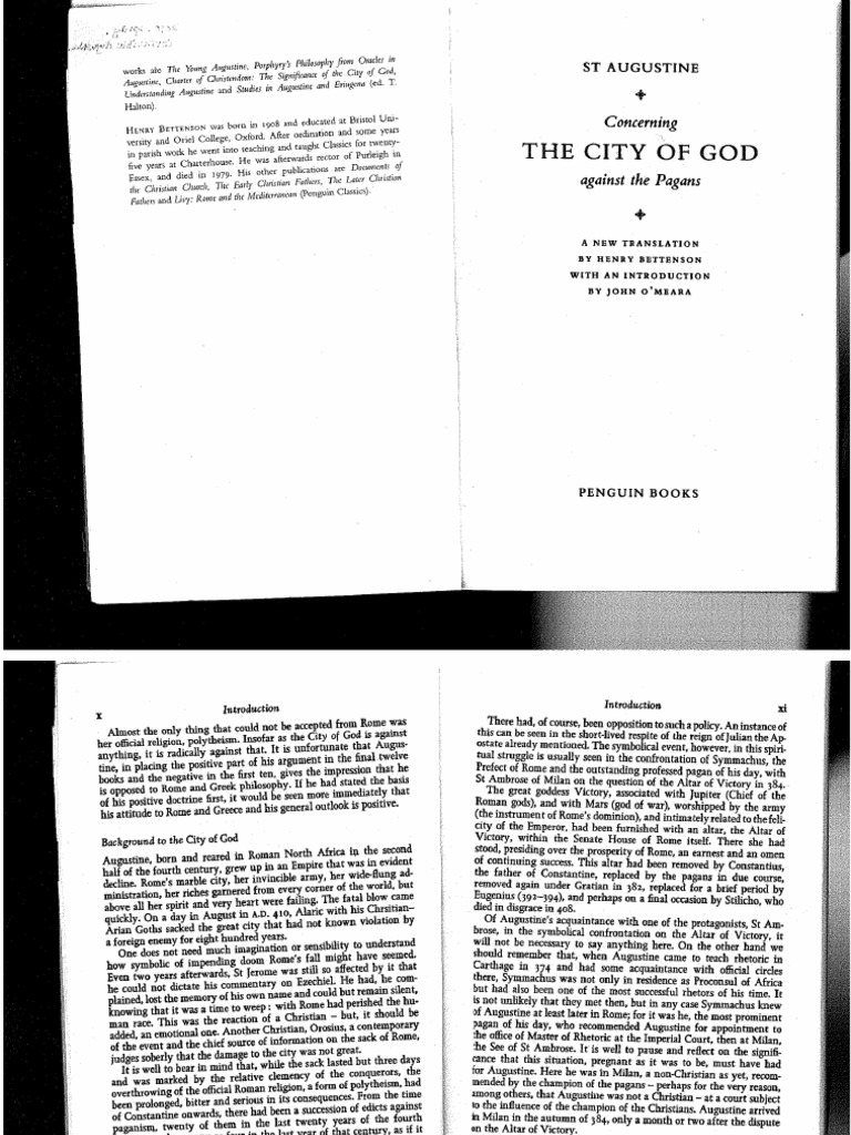 The City of God Augustine PDF