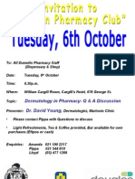 Dunedin Pharmacy Club - October
