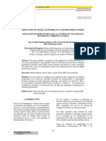 Aplicacion de Redes Neuronales Al Control de Velocidad en Motores de Corriente Alterna