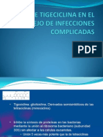 Eficacia de Tigeciclina en el tratamiento de infecciones intraabdominales complicadas (cIAI