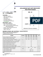 Byd33g - Avalanche Fast Soft-Recovery Rectifier Diodes - Synsemi, Inc.