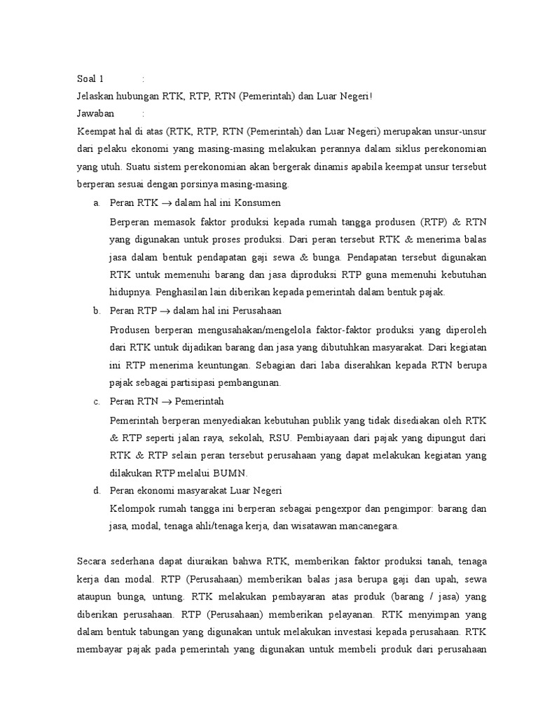 RTK, RTP, RTN Dan Luar Negeri | PDF | Ilmu Sosial