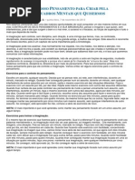 Como Treinar nosso Pensamento para Criar pela Imaginação os Quadros Mentais que Quisermos