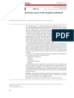 Transfusion Nurse Role Paper 