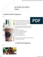 35 secret starbucks drinks you didnt know you could order pt3