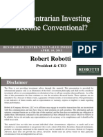 1 Robert Robotti Presentation 2013 Ben Graham Centre Value Investing Conference