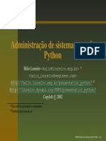 Administrando Sistemas Com Python