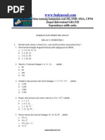 Download 6 Latihan Soal Matematika Barisan Dan Deret Bilangan Kelas 9 SMP by matultul SN201085130 doc pdf