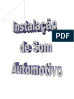 Apostila de Instalação de Som Automotivo PDF