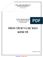 Bai Giang Phan Tich DL Va Du Bao KT- Nguyen Thi Thanh Huyen- KinhTe-0004