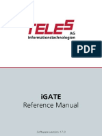 TELES iGATE 17.0 ReferenceManual 001