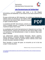 En Cuba XXI Brigada Suramericana de Solidaridad