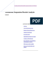 Automobile Suspension Bracket Analysis