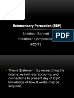 Extrasensory Perception (ESP)