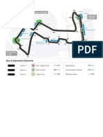 Mapa Circuit Singapur