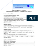 Tematica Bibliografie Licenta CONTA FINANTE