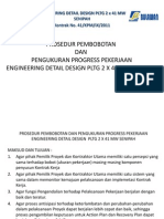 Prosedur Pembobotan