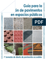 Guia - Pavimentos en Espacios Publicos