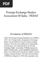 Foreign Exchange Dealers Association of India - FEDAI