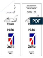 Check list Cessna 310