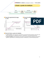 Ponto de Fusão e Ponto de Ebulição: Mudanças de Fase