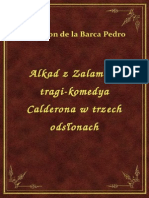 Pbi-55135-Alkad Z Zalamei Tragi Komedya Calderona PDF