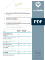 Y3 Q1 - Quarterly Evaluation Report (October-December 2013)